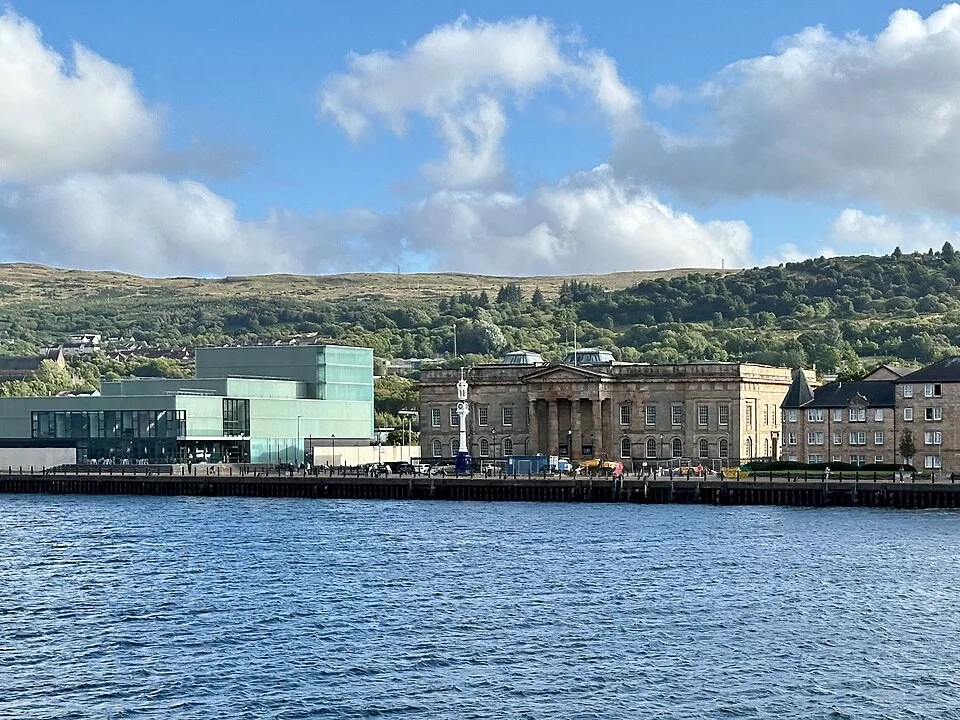 Beacon Arts Centre on the Greenock waterfront
