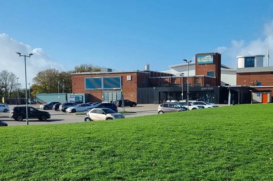 The entrance to Splash World in Southport