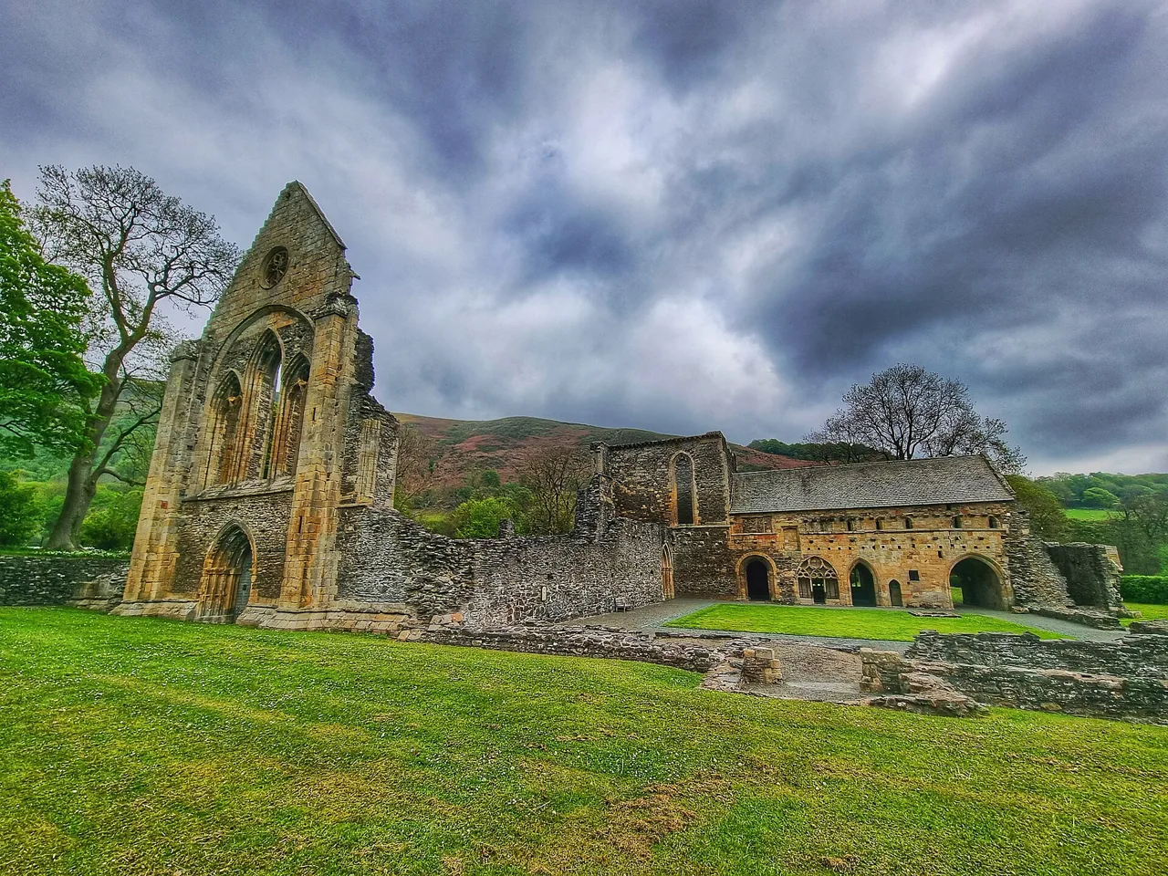 Valle Crucis Abbey at Llantysilio