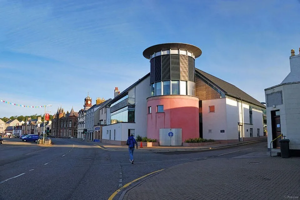 An Lanntair arts centre in Stornoway