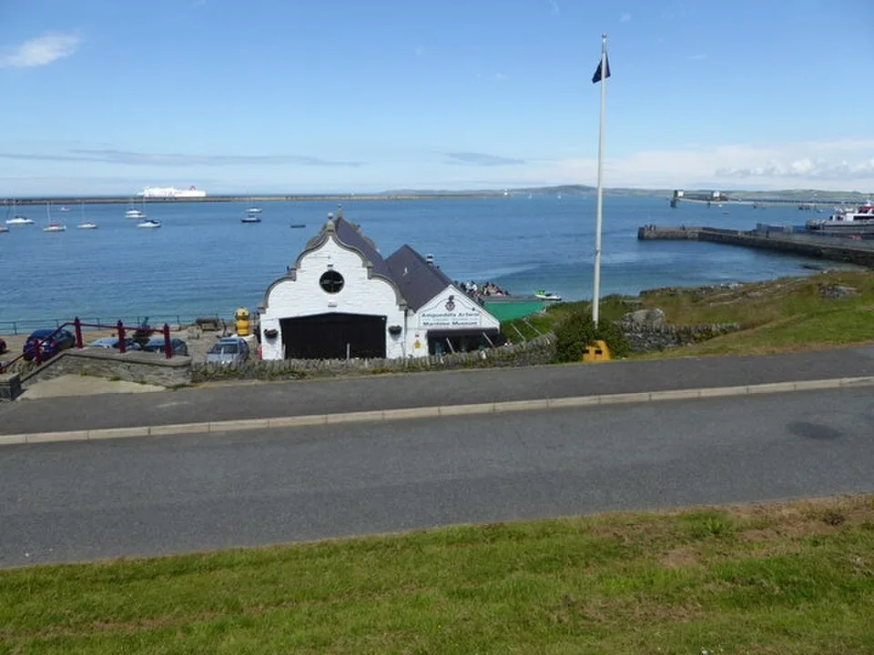 Holyhead Maritime Museum beside the harbour