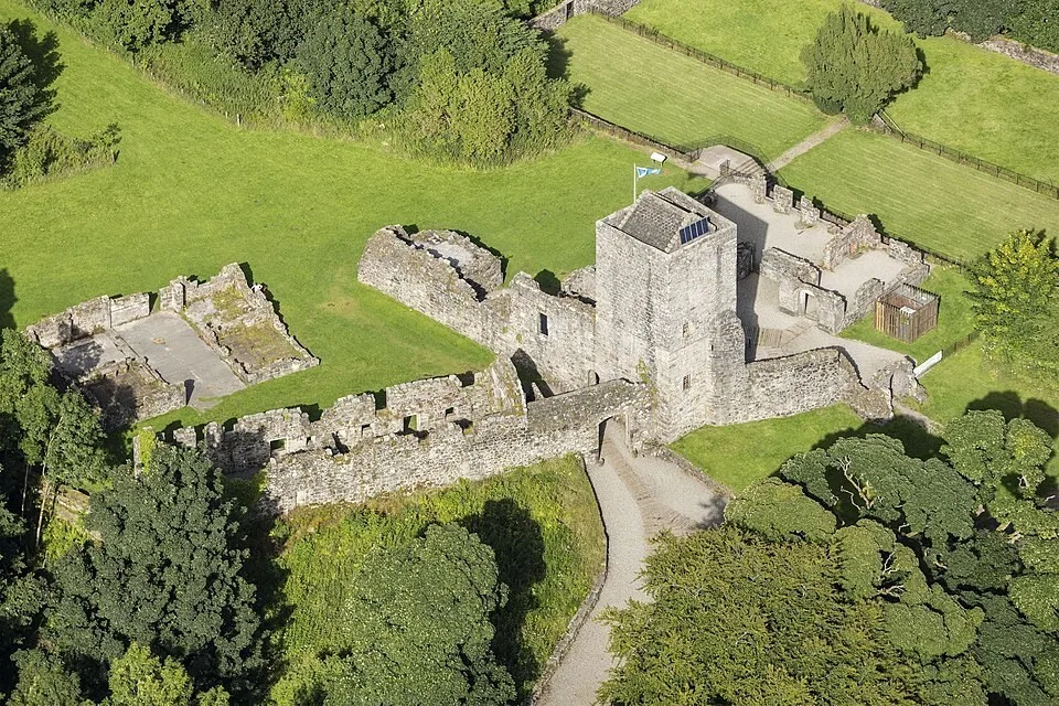 Mugdock Castle in the country park near Milngavie