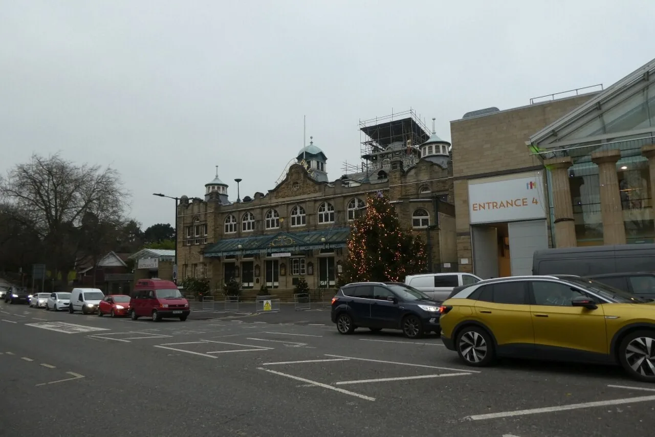 Royal Hall exterior on Ripon Road in Harrogate