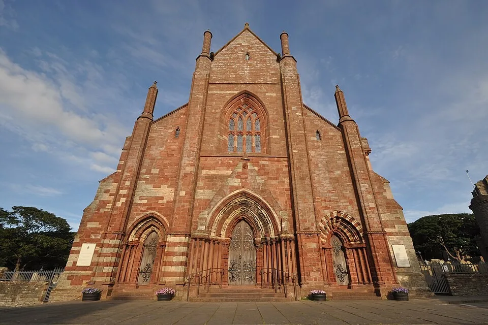 St Magnus Cathedral in Kirkwall