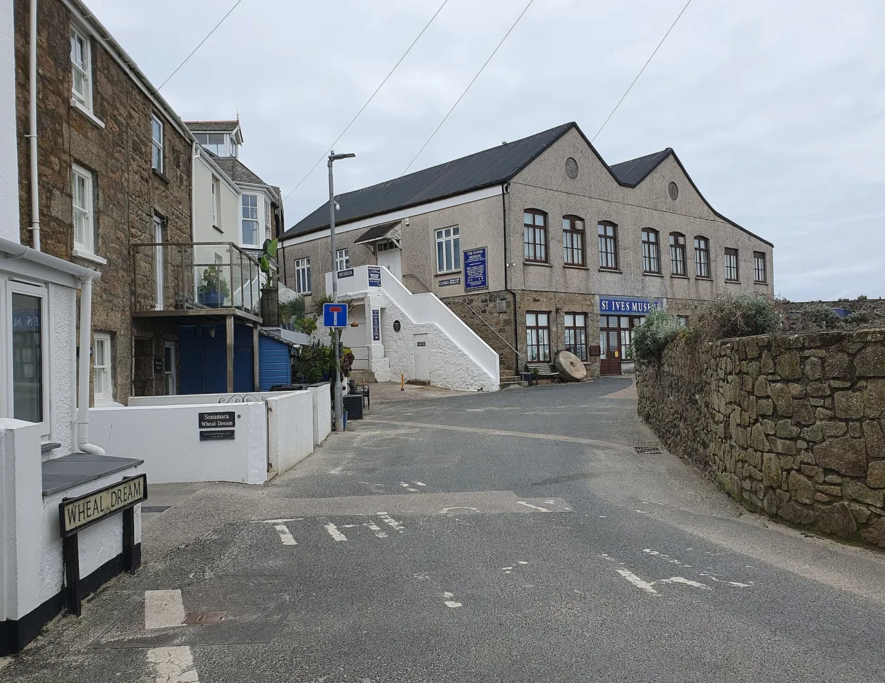 St Ives Museum beside Wheal Dream