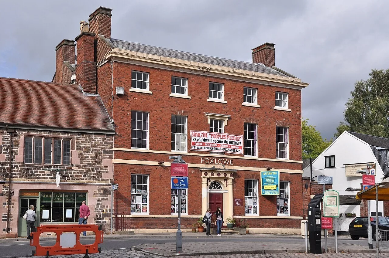 Foxlowe Arts Centre in Leek