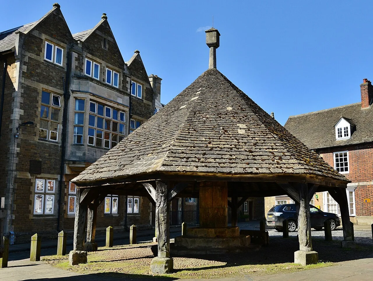 The Butter Cross in Oakham’s Market Place
