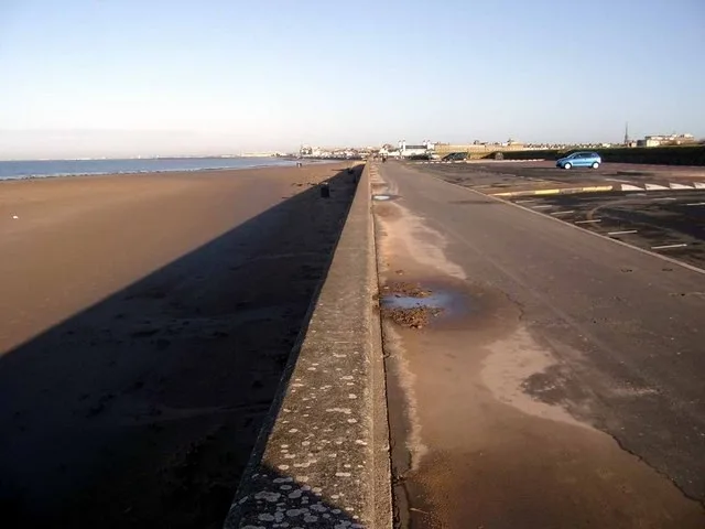 Ayr beach and promenade