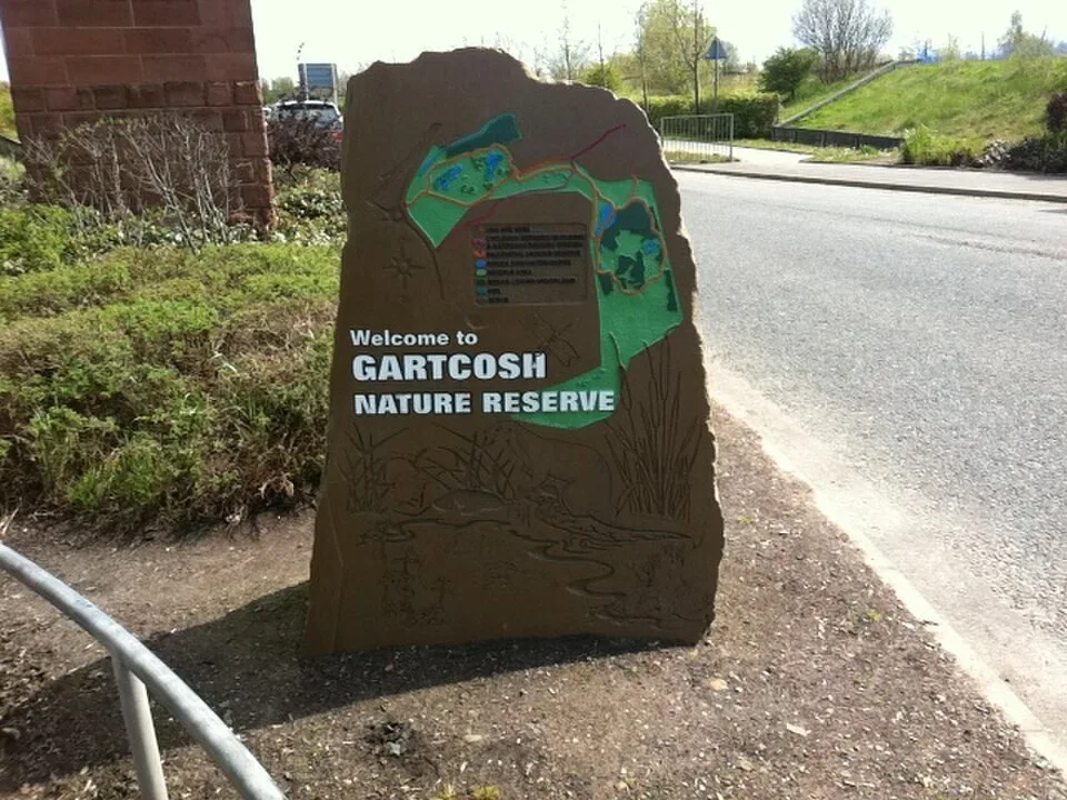 Gartcosh Local Nature Reserve near Coatbridge