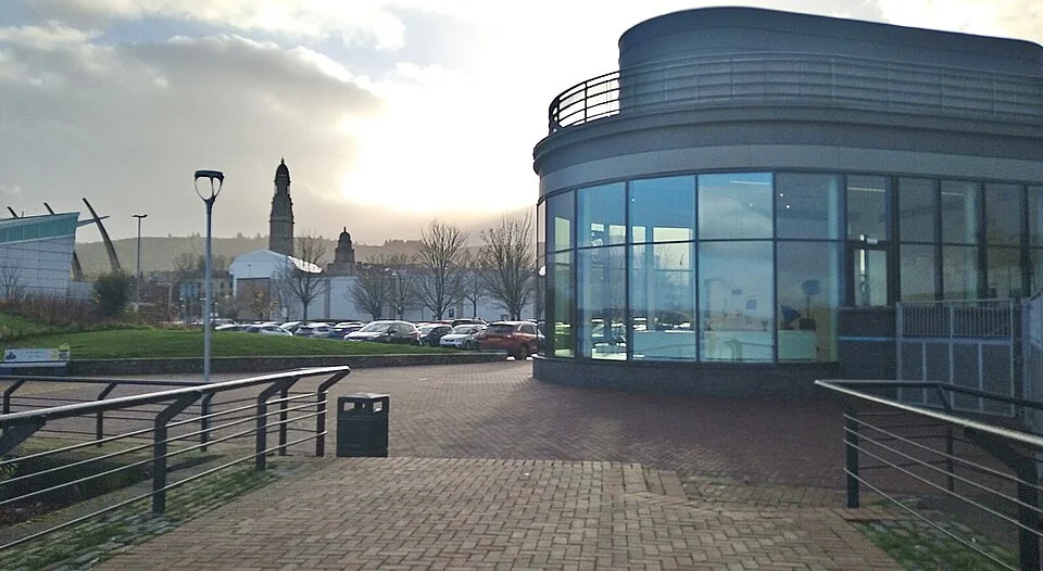 Greenock Ocean Terminal, home of the Wyllieum