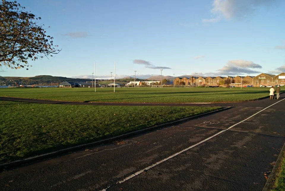 Battery Park in Greenock