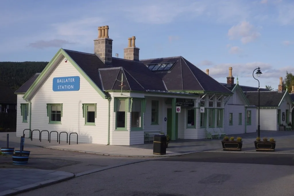The Royal Station building in Ballater