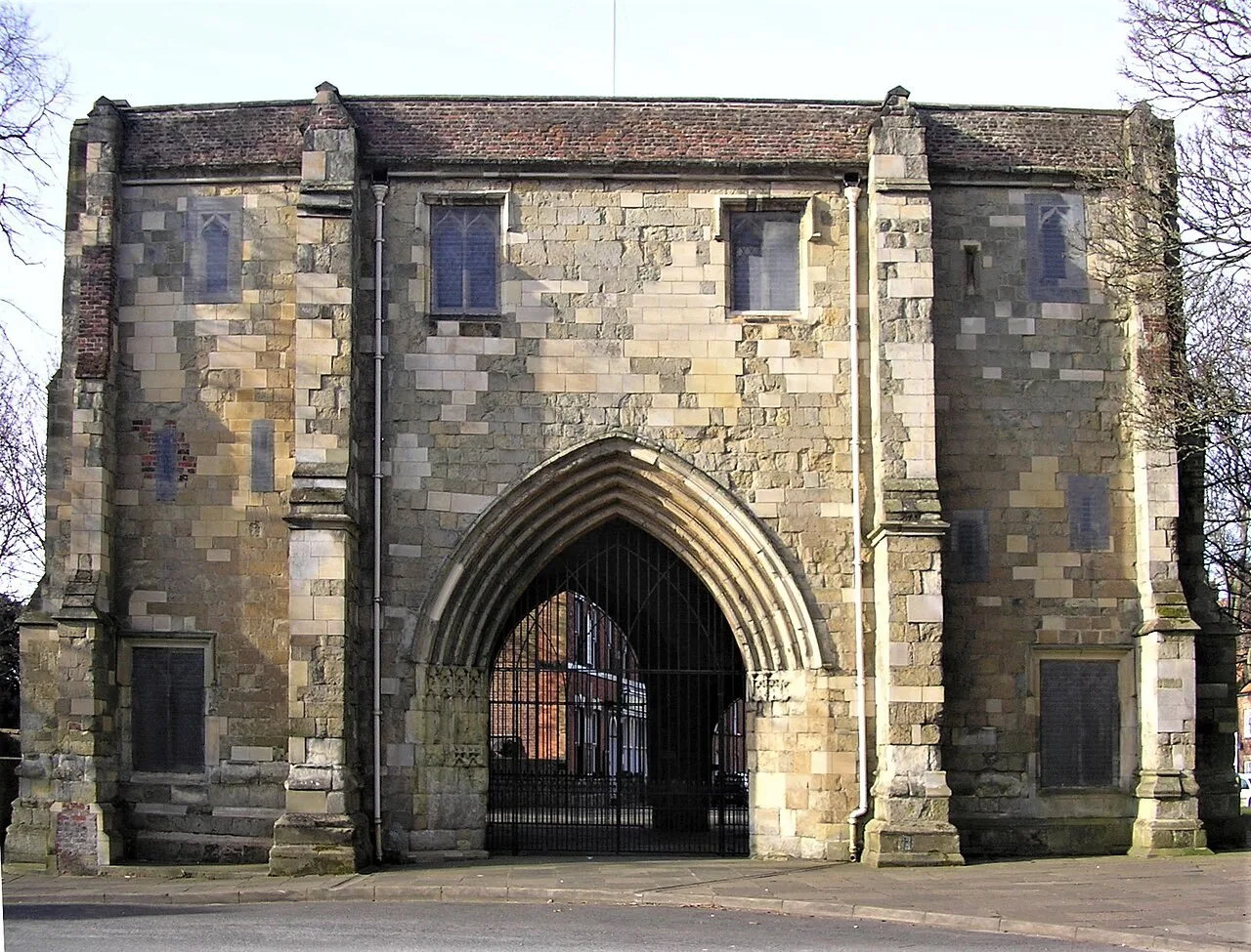 The historic Bayle Gate, home of the Bayle Museum