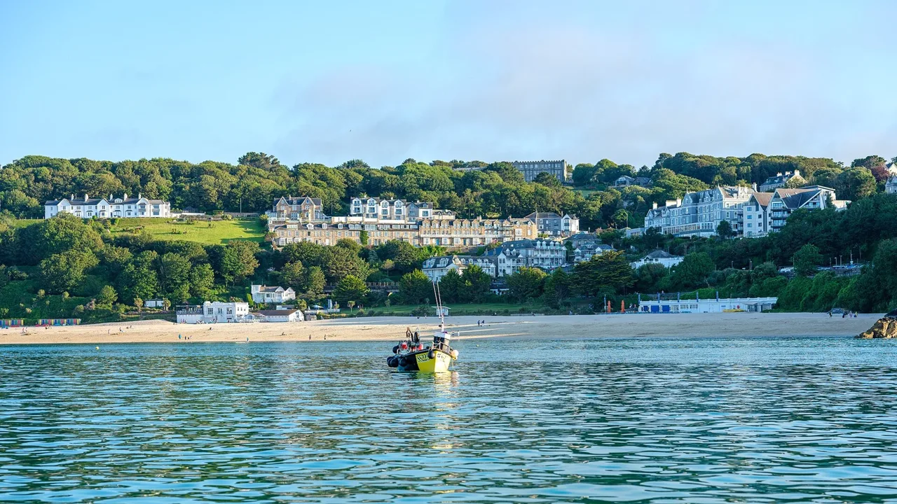 Porthminster Beach beside St Ives