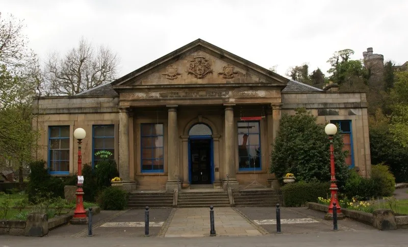 Front entrance of the Stirling Smith Art Gallery and Museum