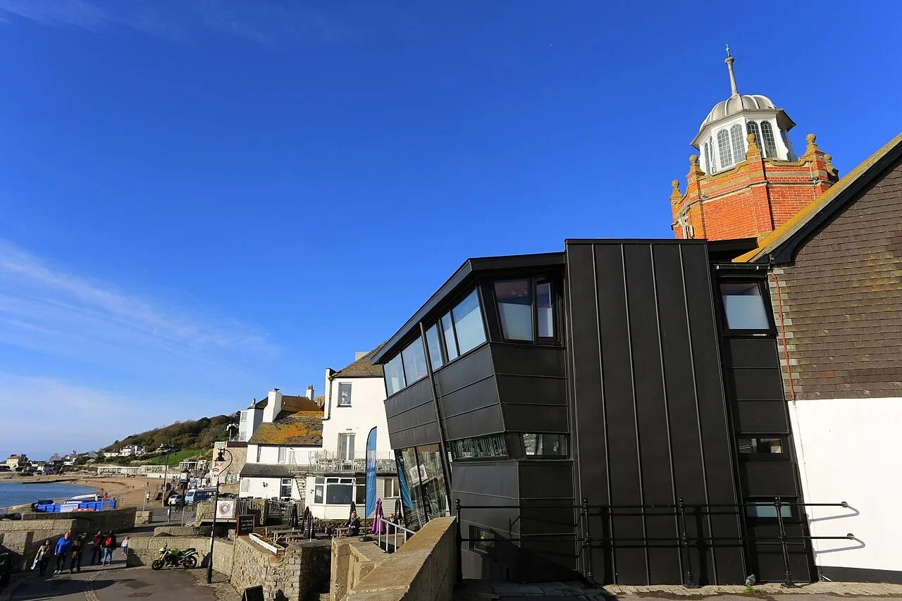 Lyme Regis Museum beside the seafront