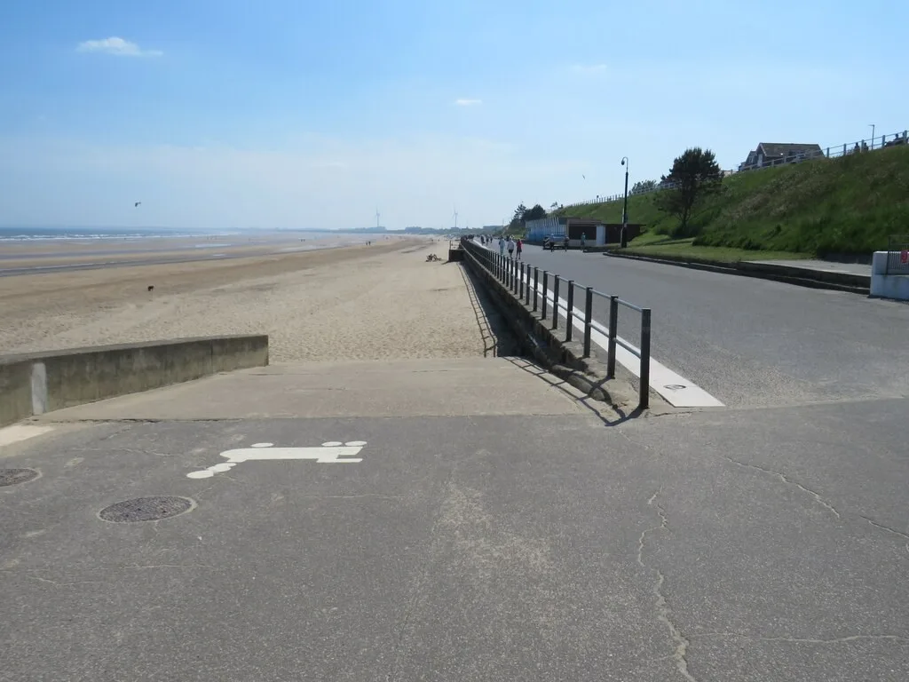 The sands of Bridlington South Beach