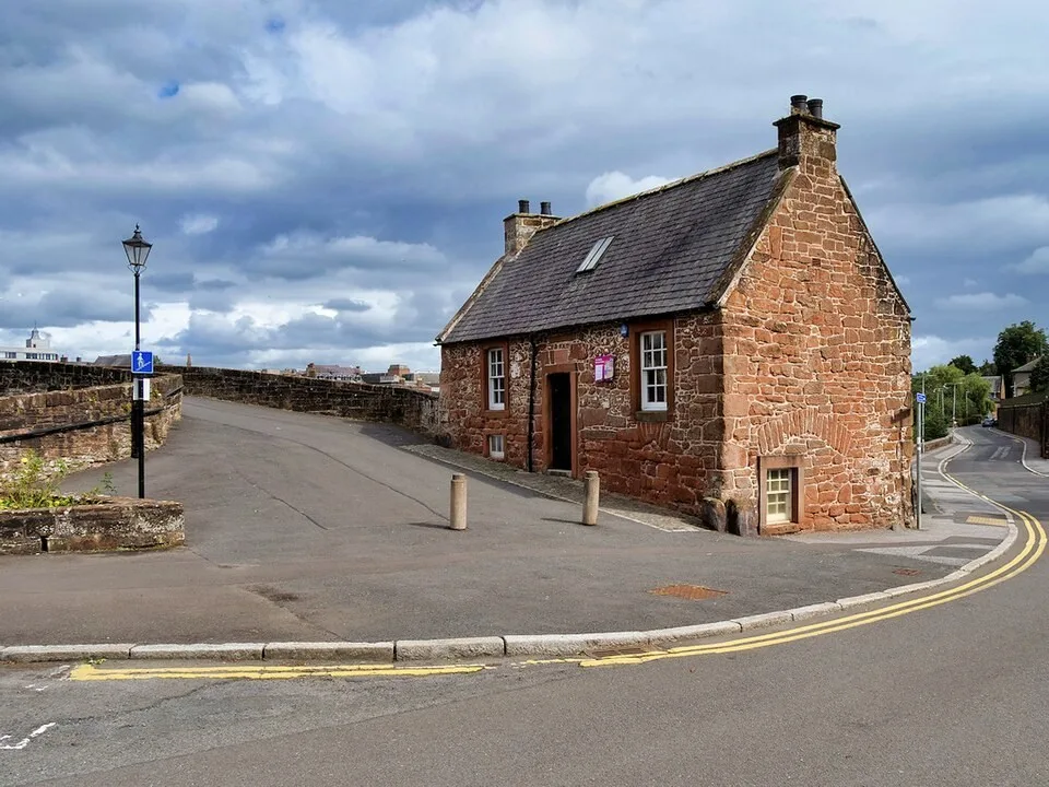 Old Bridge House beside Devorgilla Bridge in Dumfries