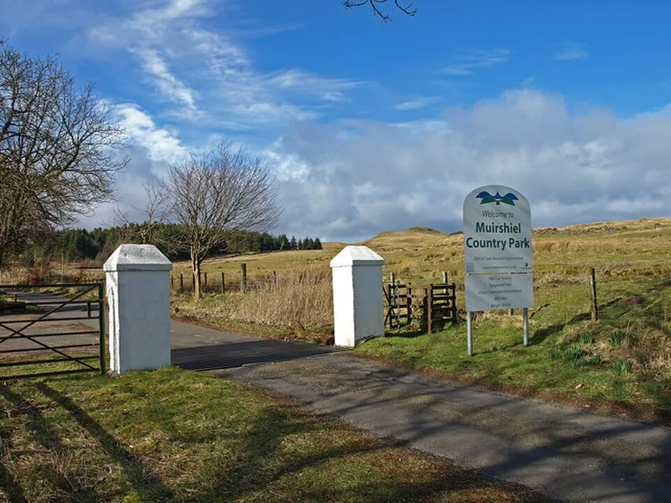 The entrance to Muirshiel Country Park