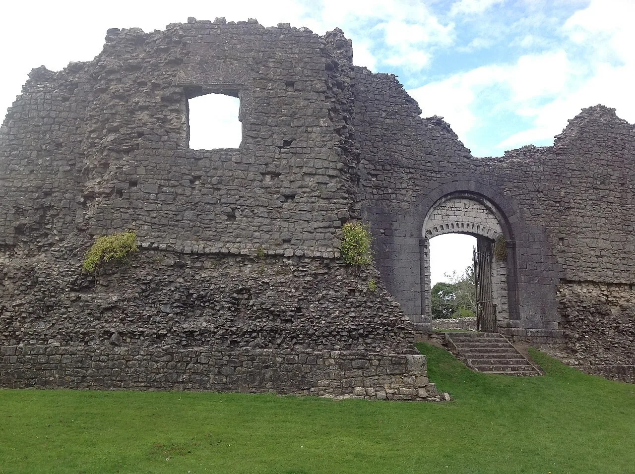 Newcastle Castle in Bridgend