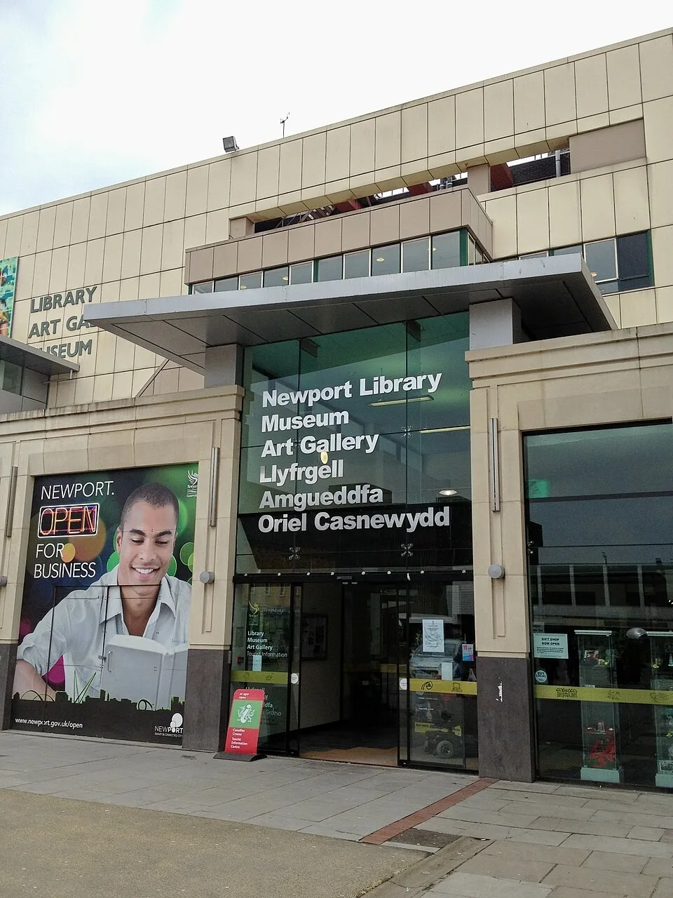 Newport Museum and Art Gallery in South Wales