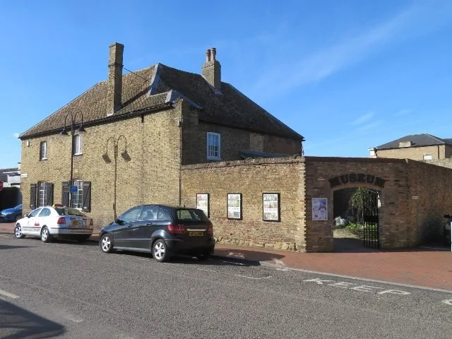 The Old Gaol building and Ely Museum entrance on Market Street