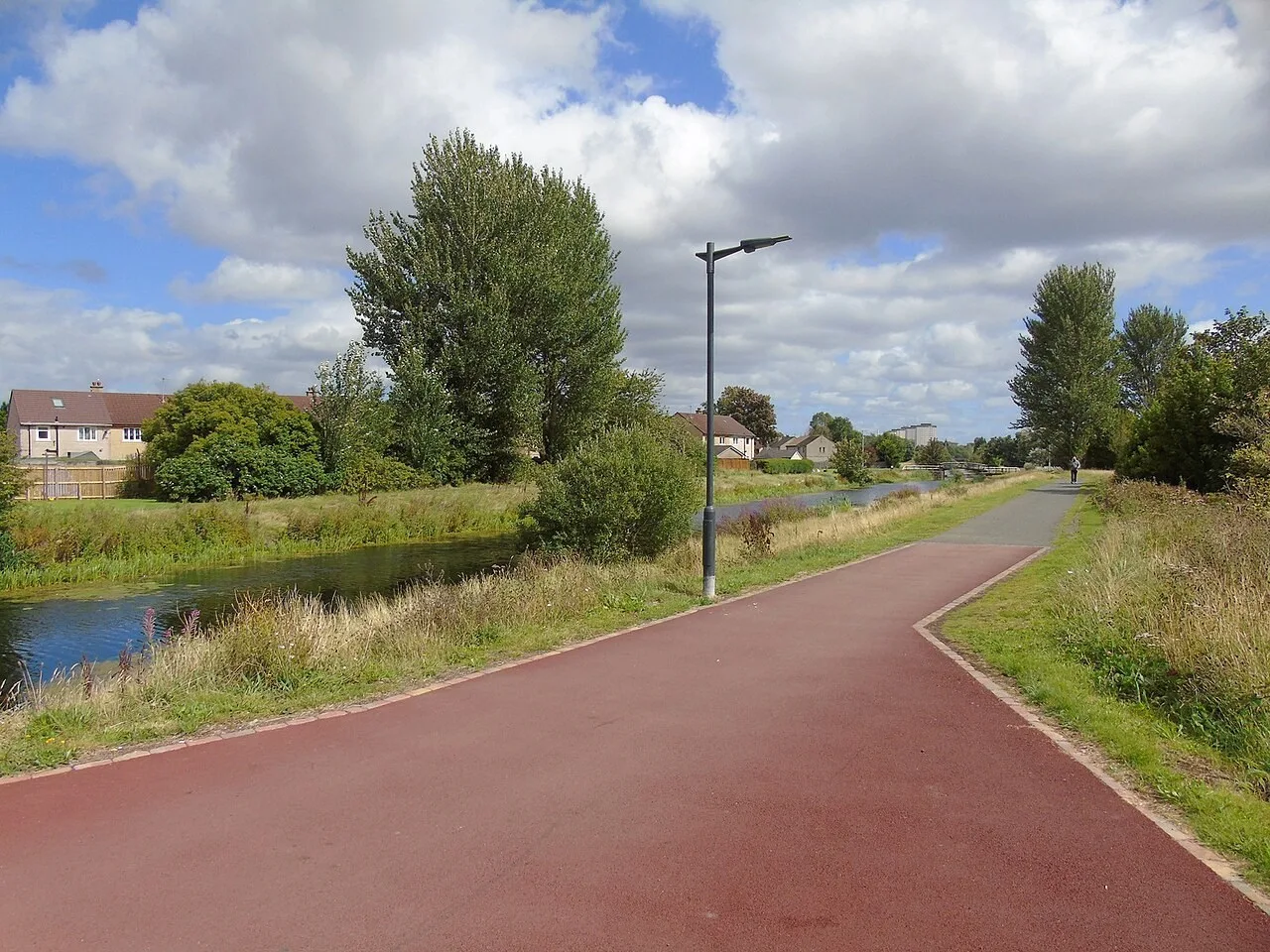 Forth and Clyde Canal in Clydebank