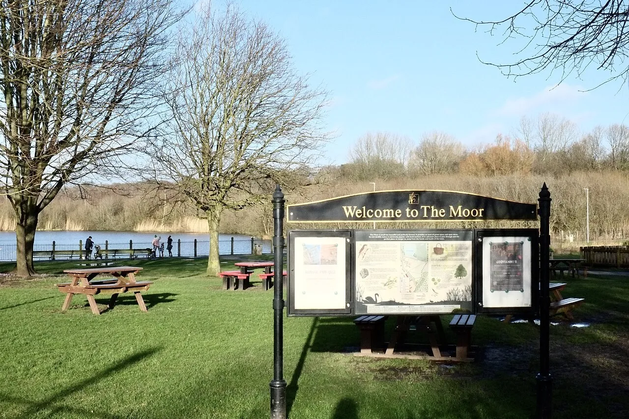The Moor green space in Knutsford