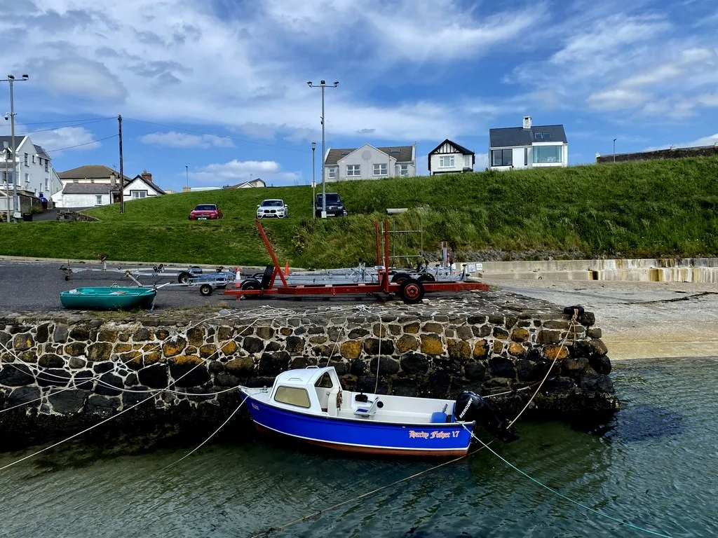 Portballintrae harbour on the Causeway coast