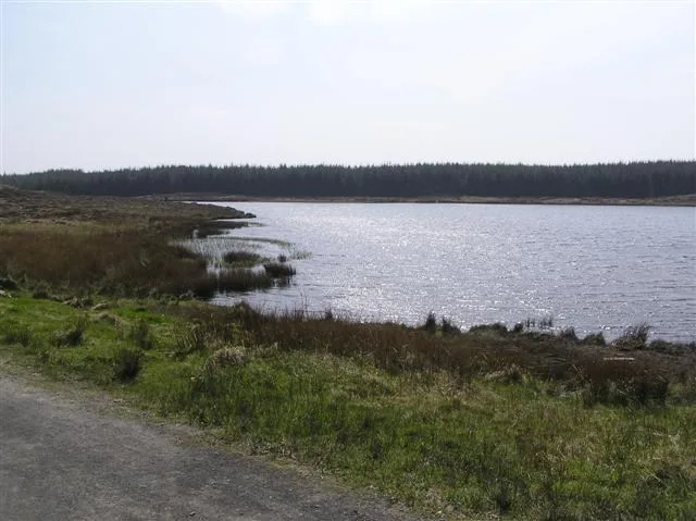 Binevenagh Lake and surrounding upland landscape