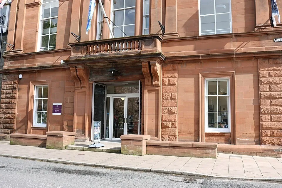 Kirkcudbright Galleries in the former town hall