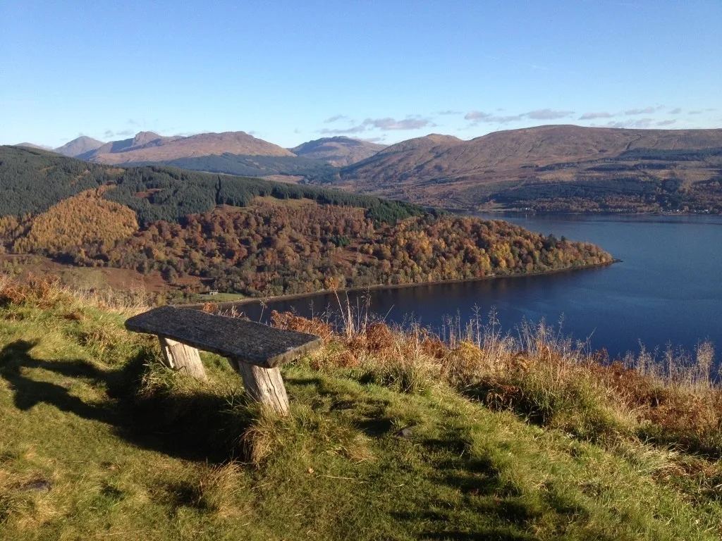 The view from Dùn na Cuaiche above Inveraray