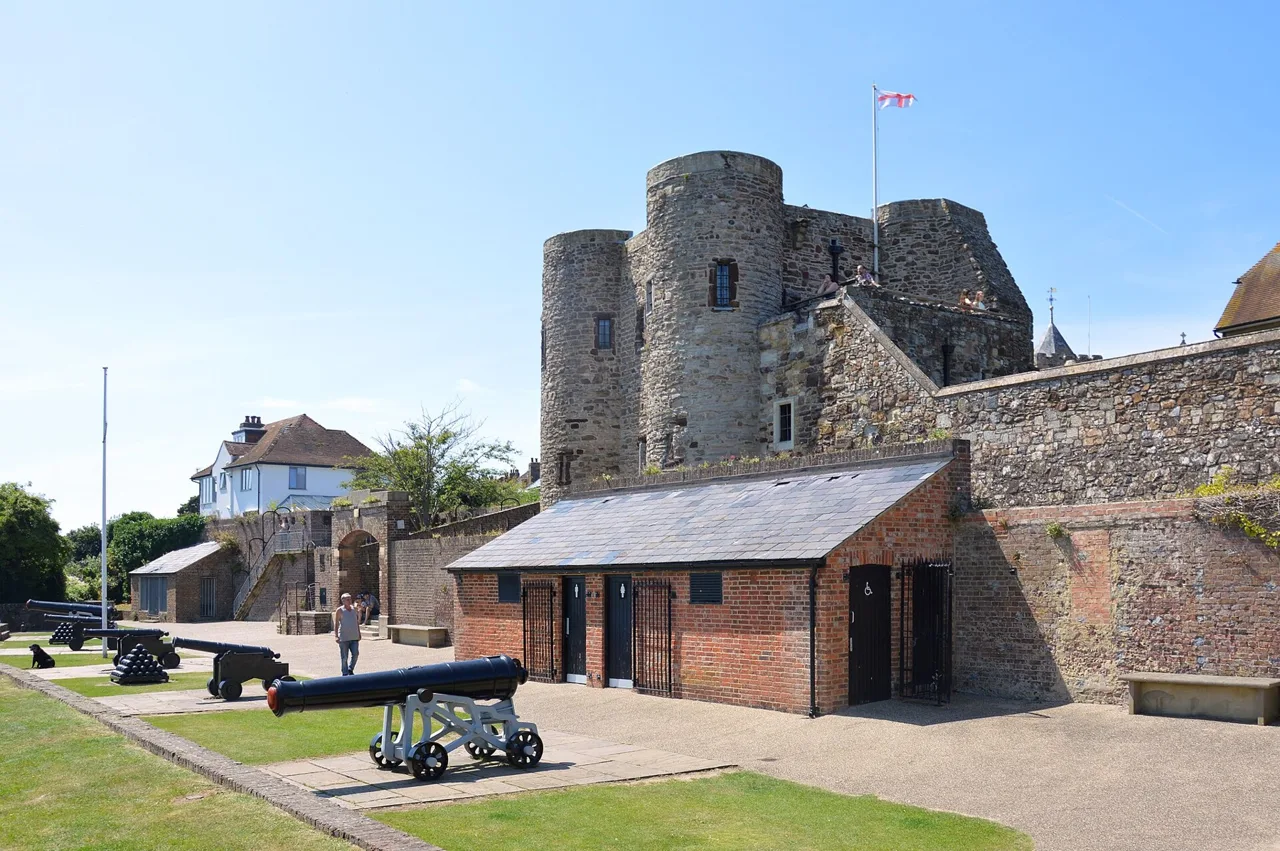 Ypres Tower above the Gun Garden in Rye