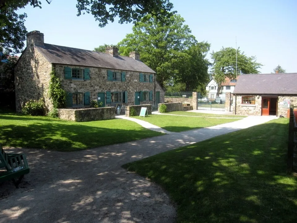 Historic buildings at Greenfield Valley near Holywell