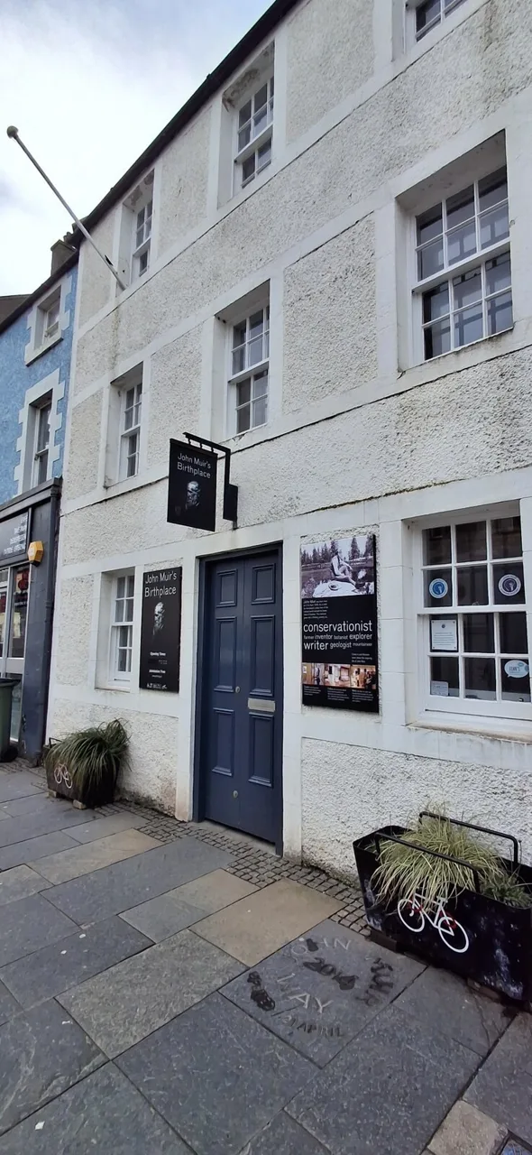 John Muir’s Birthplace on Dunbar High Street