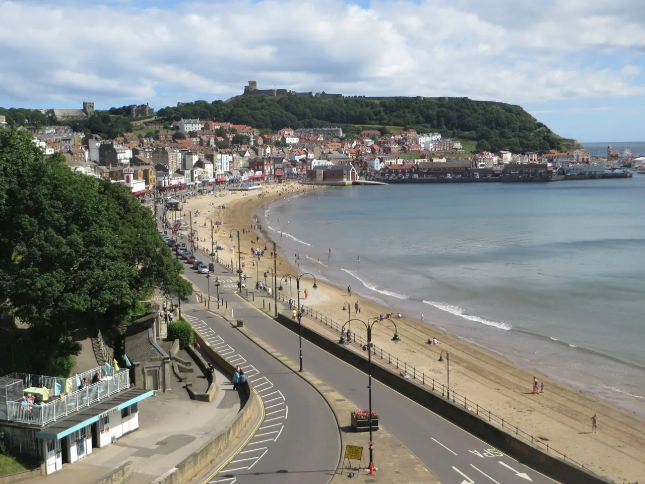 Scarborough’s harbour and South Bay