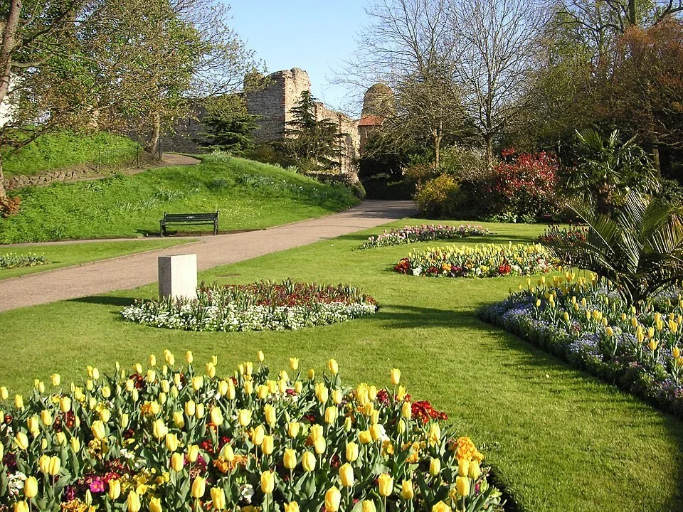 Spring planting in Colchester Castle Park