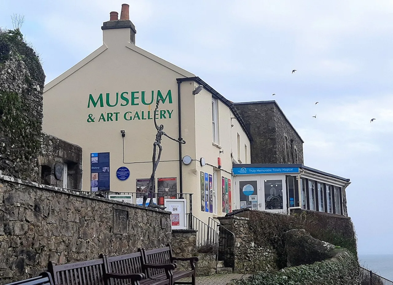 Tenby Museum and Art Gallery on Castle Hill