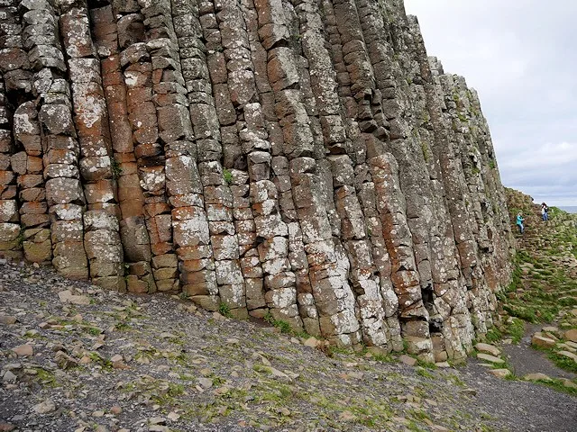 Basalt columns at the Giant’s Causeway