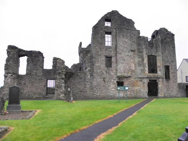 Castle Balfour ruins in Lisnaskea