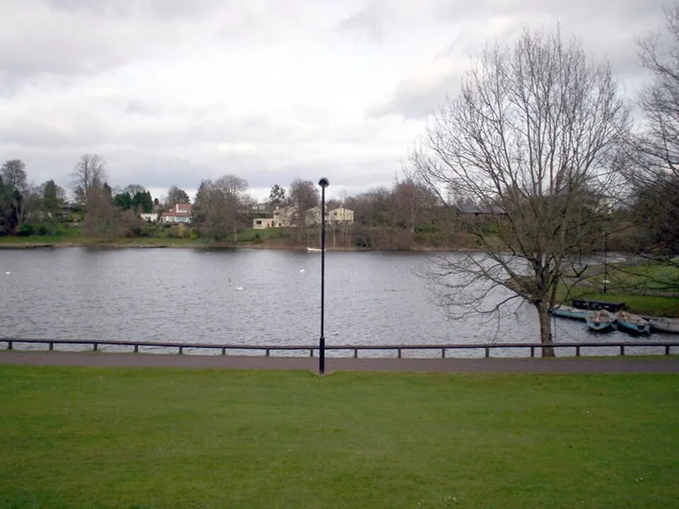The lake at Dungannon Park