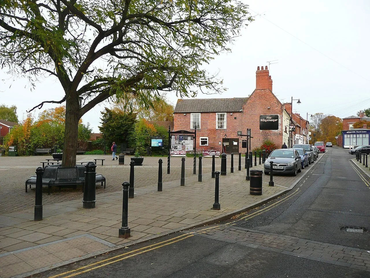 Market Square in Southwell, Nottinghamshire