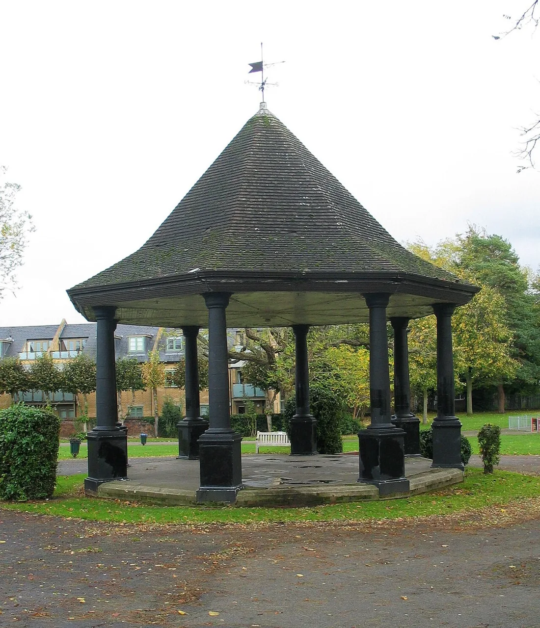 Bandstand in Bancroft Gardens, Hitchin