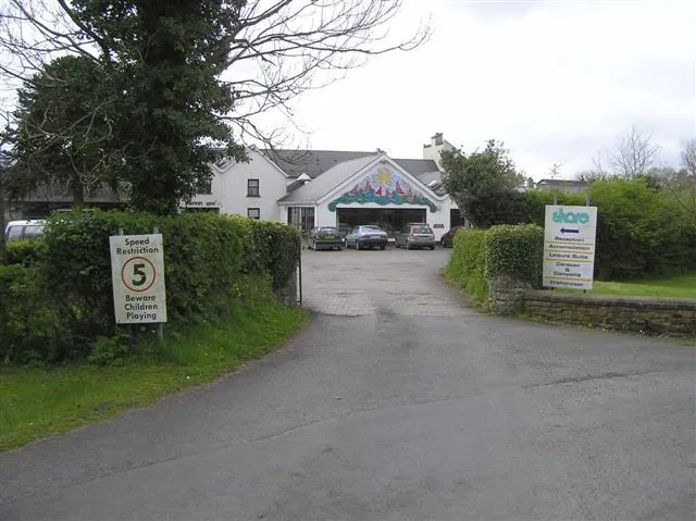 Entrance to the SHARE Centre near Lisnaskea