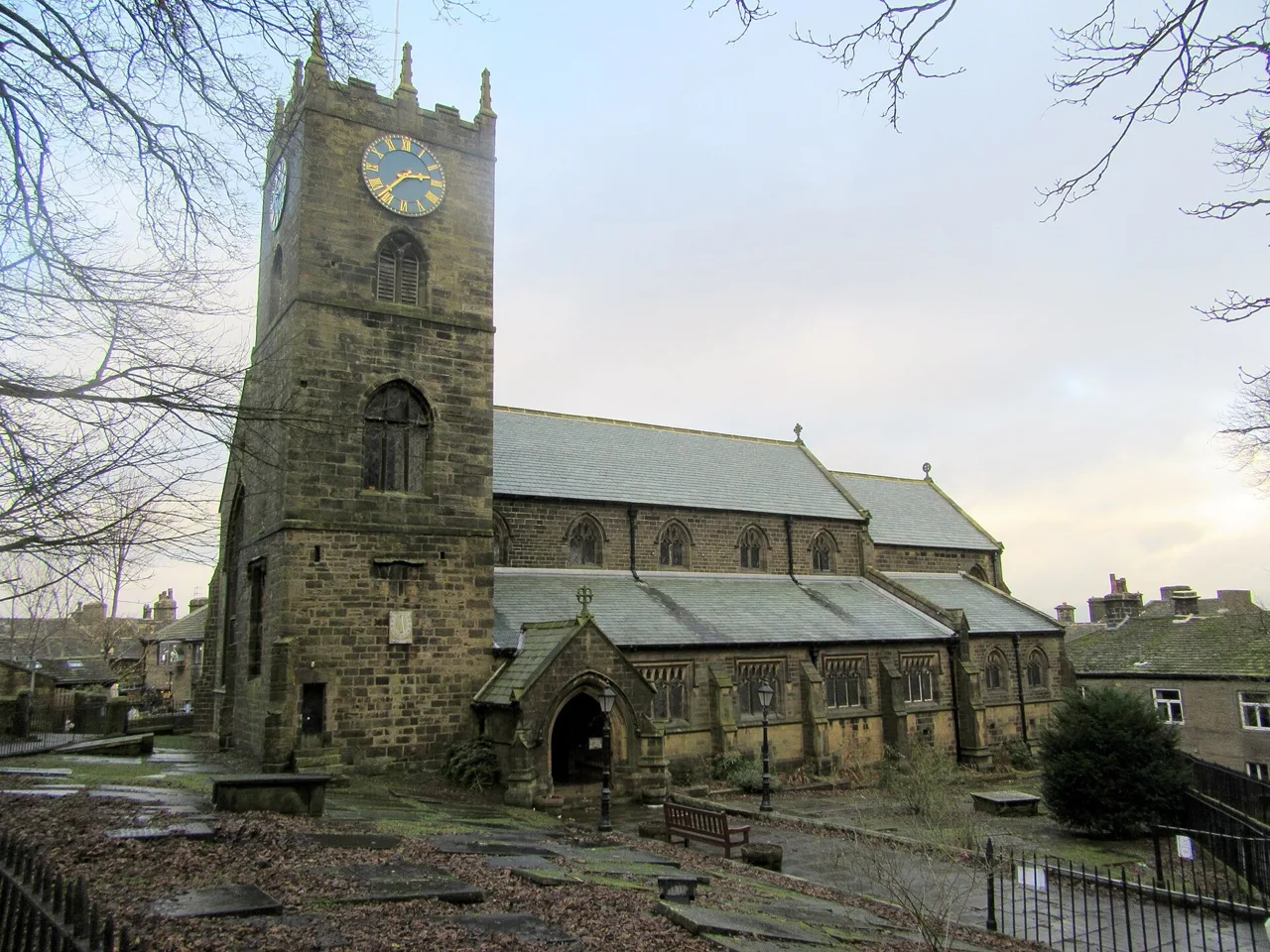 St Michael and All Angels Church in Haworth