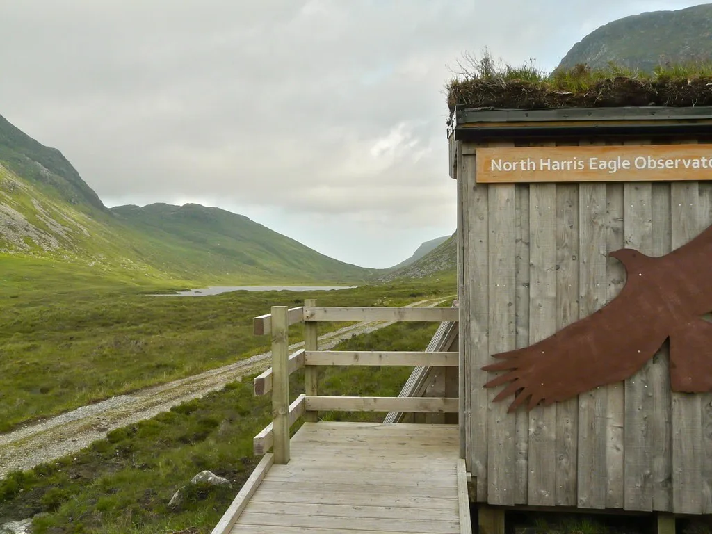 North Harris Eagle Observatory in Gleann Mhiabhaig