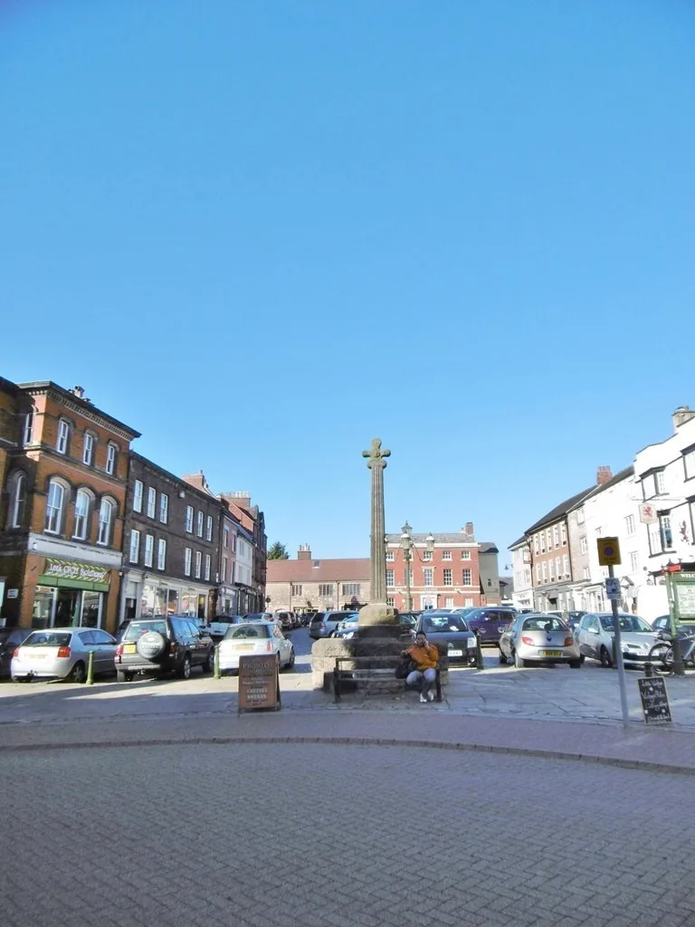 Market Place in Leek, Staffordshire