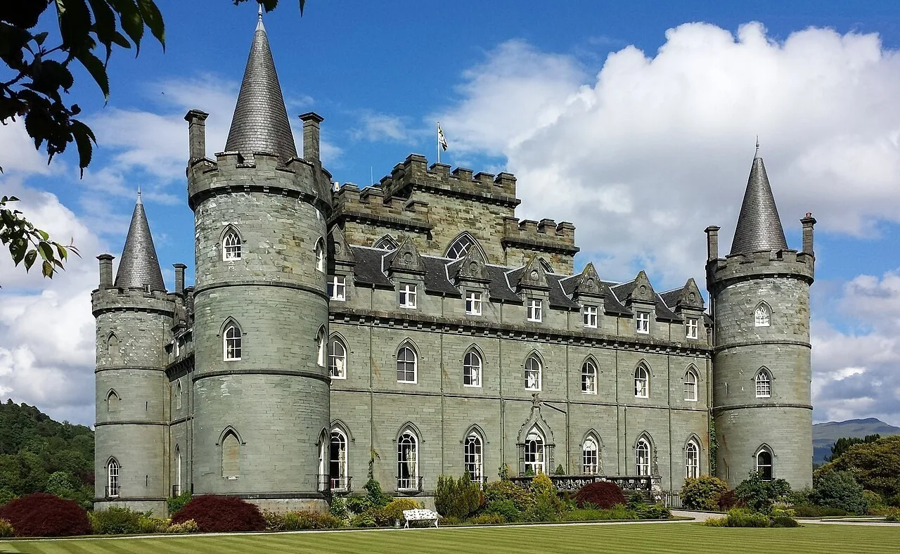Inveraray Castle in Argyll and Bute