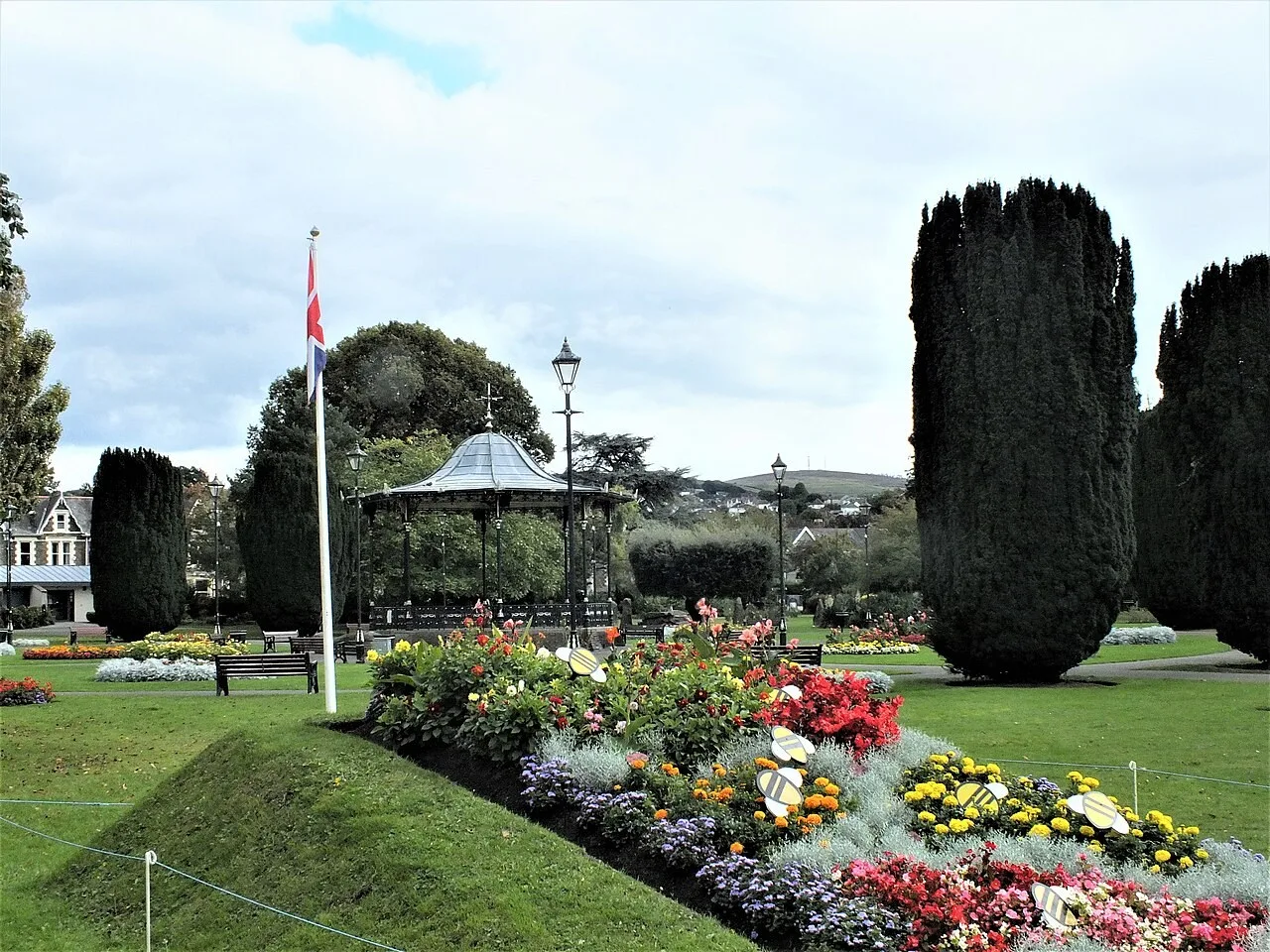 Victoria Gardens in central Neath