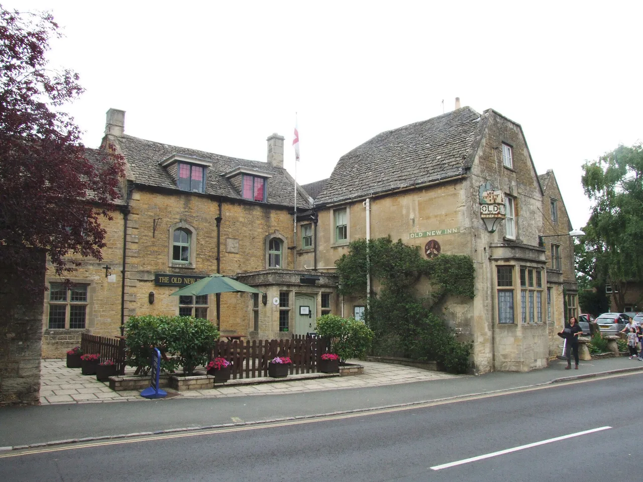 The Old New Inn, home of Bourton Model Village